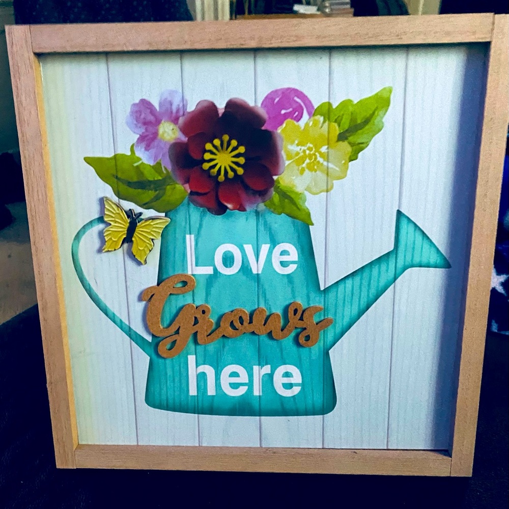 Decorative Watering Can Wall Art